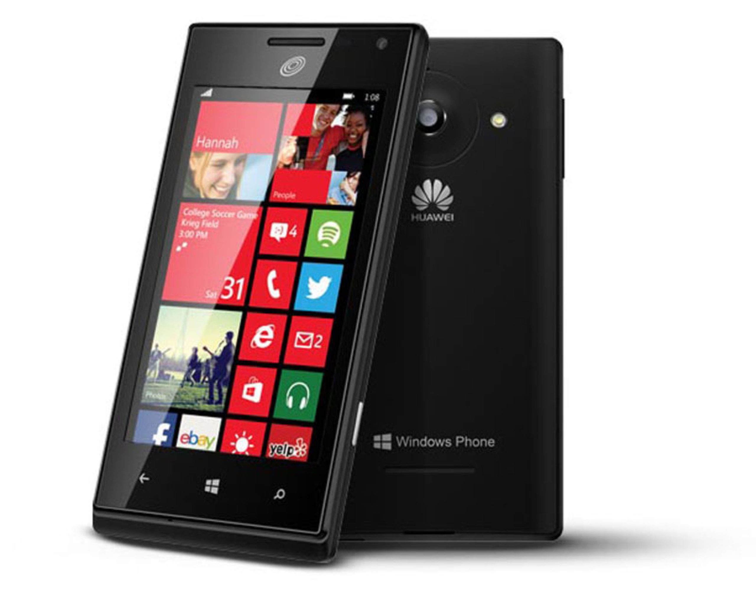 Huawei's First Windows Phone 8 Smartphone Lands in U.S.  (PRNewsFoto/Huawei)